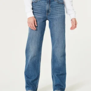 Ultra High-Rise Medium Wash Dad Jeans