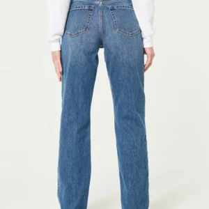 Ultra High-Rise Medium Wash Dad Jeans