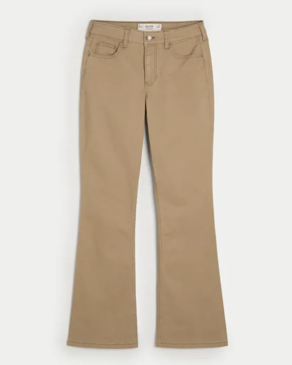 Mid-Rise Khaki Boot Jeans - Image 3